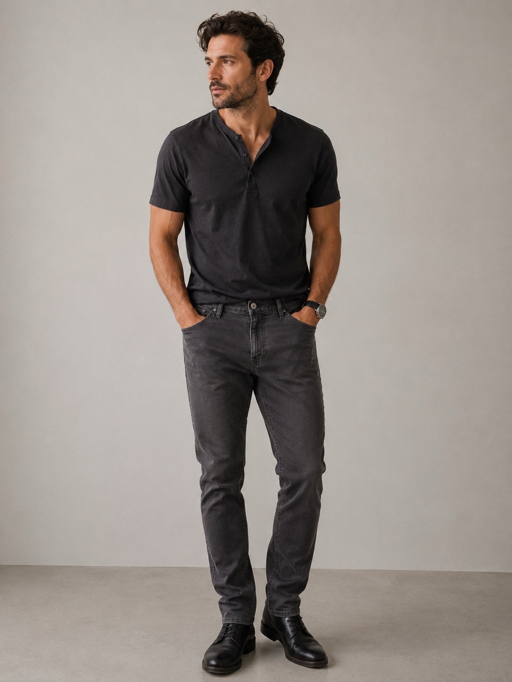 NWT Robert Geller Type 2 RG02 Slim fit Jeans Slate Mens Sz 31/32